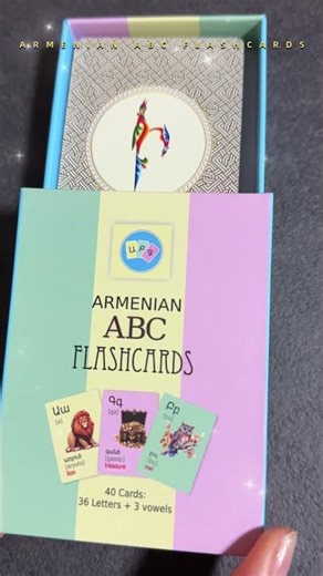 Premium Armenian ABC Flashcards – New Edition Unboxing & Overview