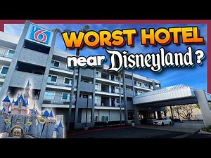 I Stayed at the CHEAPEST Hotel Near Disneyland | Motel 6 Anaheim Maingate