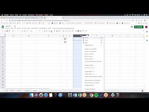 Curso Google Drive básico (22). La hoja de cálculo 5 Combinar celdas columnas y filas