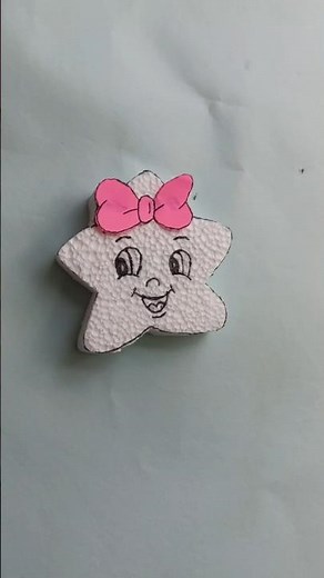 Teddy Bear Wall Decor| Thermocol Wall Hanging | DIY Cute Room Decor | Thermocol Craft Ideas #shorts