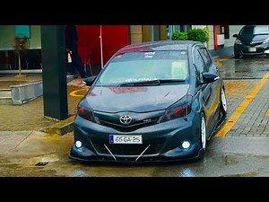 Toyota Vitz Modified | Body Kitted | Devil eye
