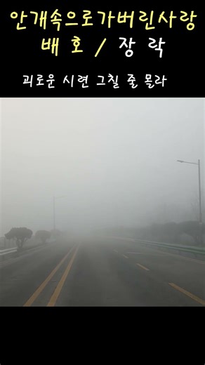 안개속으로가버린사랑