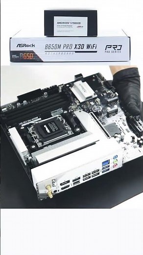 Ryzen 5 7500X3D Gaming PC Build 🔥 ASRock B650M Pro X3D WiFi + PCIe 5.0 NVMe SSD #ryzen #custom #yt