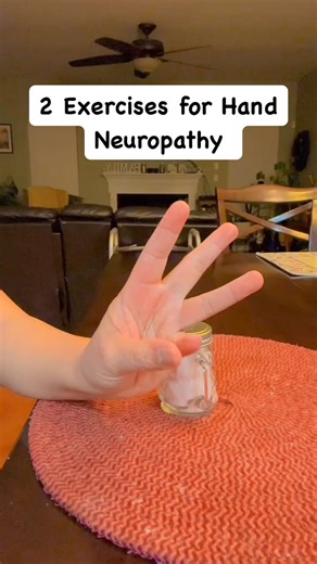 17K views · 410 reactions | Hand Neuropathy? Start your exercises with these to improve sensation. Click the link for the rest of the exercises https://fb.watch/rcs__ADJY1/?mibextid=cr9u03 #physicaltherapy #workoutmotivation #exercise #everyone #seniors #reels | Doc H. | Facebook