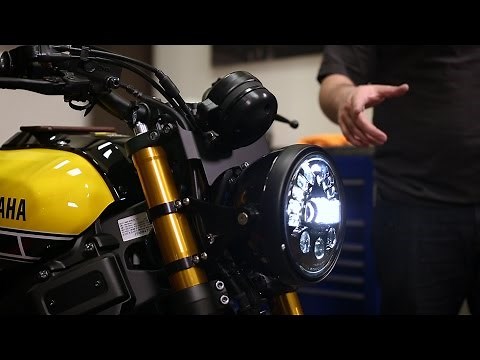 XSR900 7 Inch Headlight Conversion Installation