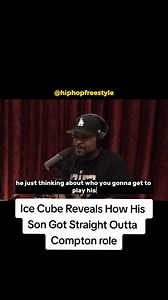 6.2K views · 91 reactions | Cube on how his son got to play him in NWA biopic ! #rapmovie #straightouttacompton #hiphop #biopic #rap #rapmus | Hip Hop Legends 90’s | Facebook