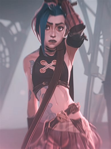 Jinx x Powder Edit: A Visual Journey