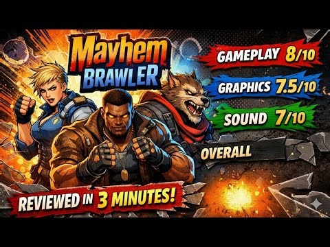 Mayhem Brawler Review – Chaotic Arcade Action in 3 Minutes! | Hidden Facts Included