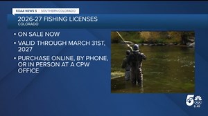 Colorado fishing licenses for 2026-27 are on sale now