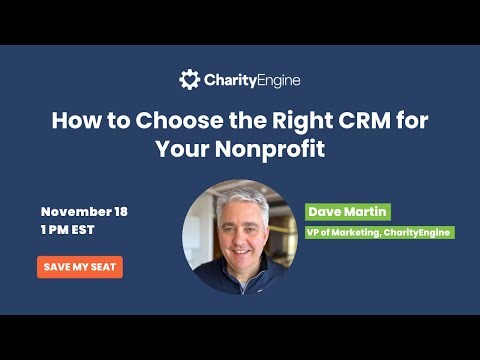 Finding Your Perfect Match How to Choose the Right CRM for Your Nonprofit