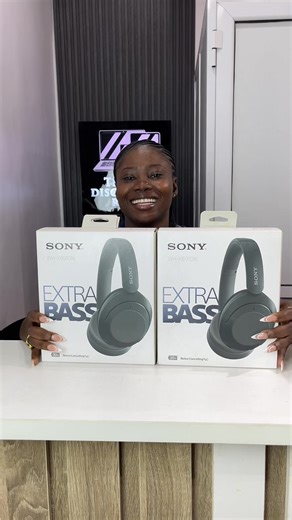FEEL THE BASS. BLOCK THE NOISE. Brand New & Sealed – Sony WH-XB910N EXTRA BASS Noise Cancelling Headphones Designed for music lovers who want deep bass, clear sound, and total immersion. EXTRA BASS™ — powerful low-end sound Active Noise Cancelling — focus on your music Wireless Bluetooth Connectivity Built-in Microphone — clear calls Alexa Voice Control support Up to 30 hours battery life Comfortable over-ear design Perfect for music, travel, gaming, and everyday listening. Price: ₦200,000 Brand