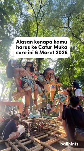 Absen dulu siapa aja nih yang bakal nonton langsung karnaval 16 Ogoh-ogoh terbaik Kasanga Festival? 📍Kawasan Catur Muka, Denpasar #kasangafest2026 #kasangafestival #ogohogohdenpasar #ogohogoh2026