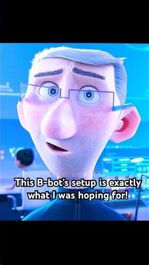 This B-bot's setup is exactly what I was hoping for!#shorts #shortvideo #series #cartoon
