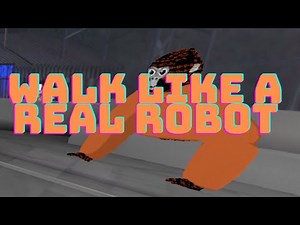 How to walk like a robot in Gorilla tag.