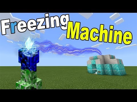 How to Make a FREEZING MACHINE in Minecraft