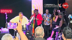 The moment the world record was officially established… Joshua 'D Pan Man' Regrello plays David Rudder’s “High Mas” as the final 10 seconds are counted down and he sets the world record for 30 hours of playing the steelpan, non-stop. [Video by KEVON FELMINE] | CNC3 Television, Trinidad and Tobago