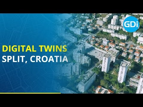 GDi DIGITAL TWINS ENGINEERING - SPLIT 3D MESH with ArcGIS REALITY