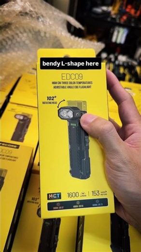Looking for a dependable work light to stick on metal surfaces? This is awesome. Nitecore.sg/edc09