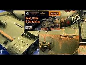 Weathering Tutorial - Step by Step - Rust, Stains and Streaking - Vallejo Model Effects