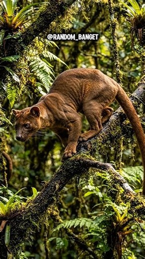 Fossa, Madagascar's Endemic Animal !! 🇲🇬