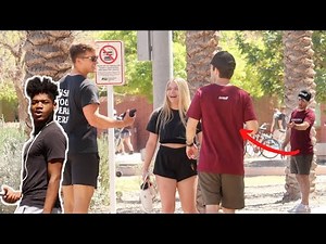 Asking for Guys Numbers in Front of their Girlfriends Twin Wingman Prank!