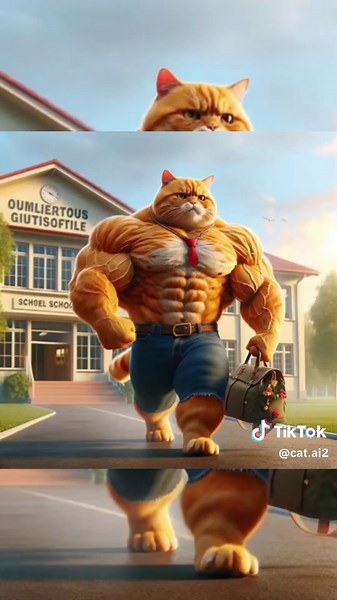 AI-Generated Cat Story | Cute and Entertaining Cat AI TikTok Compilation