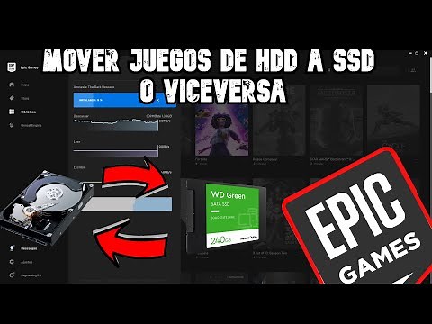 COMO MOVER JUEGOS DE EPIC GAMES ✅ DE DISCO DURO A OTRO DISCO DURO EXPLICADO EN MENOS DE 4 MINUTOS 💥