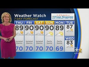 CBS 2 Weather Watch 10 p.m. 6-26-19