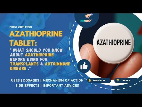 Azathioprine Tablet: Uses, Dosage, Mechanism, Side Effects & Safety Guide | MediInsights