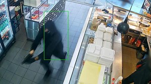 Horror moment armed men storm kebab shop