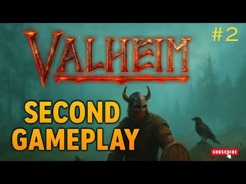 Valheim | Gameplay #2 | Exploring, Surviving, and Building