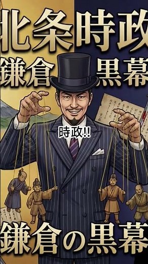 北条時政 ～鎌倉を操る冷徹なフィクサー～
