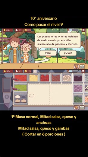 Como pasar el nivel 9 Evento del 10° aniversario #buenapizzagranpizza #cozygame #10aniversario #xyzcba #parati #bpgp #ipad #flypシ #gpgp #goodpizzagreatpizza #nivel9