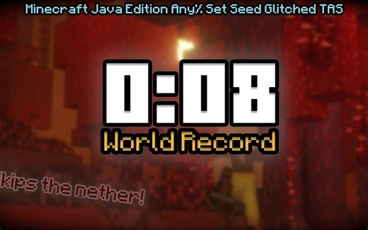 [TAS]8秒钟速通MC