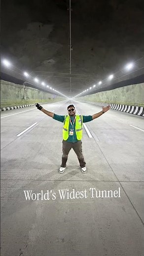This Is The World’s Widest Tunnel! #MissingLink #MumbaiPuneExpressway