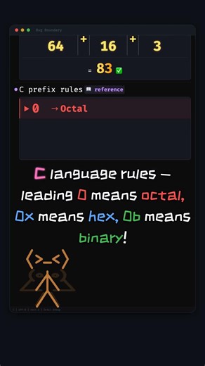 0123 Doesn't Equal 123 in C 🤯 #codinghumor #devopsengineering