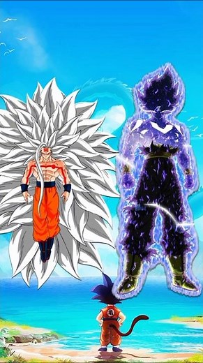 INFINITY GOKU VS ALL DBS 💯💥#goku #dbs