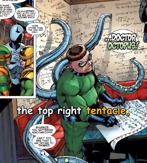 Did you know Doctor Octopus Actually Named His Tentacles!#SpiderMan2 #DoctorOctopus #AlfredMolina #Marvel #trendingreels | Joy Explainer