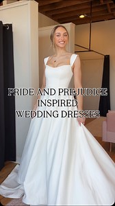 Celebrating the 20th anniversary of Pride and Prejudice in style🌸💫 Pride and Prejudice character inspired wedding dresses - which dress would you pick? This could be you! Tap the link in our bio to book an appointment today! Dresses available at Bon Bon Belle - Burlington 💌 #Weddingdressshopping #weddingdress #2025bride #bonbonbelle #wibride #weddingdressinspo #2026bride #prideandprejudice #booktok #prideandprejudice2005 #mrdarcy #elizabethbennet pride and prejudice wedding, Pride and prejudi