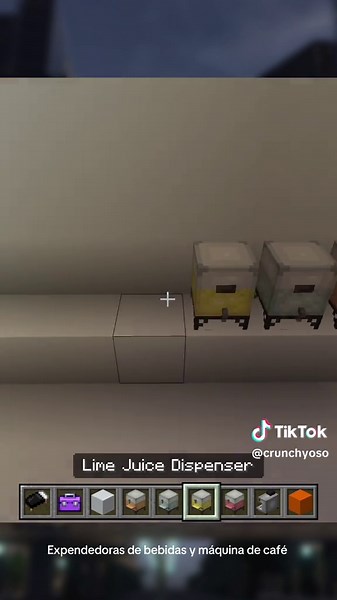 Construcción de un Seven Eleven en Minecraft