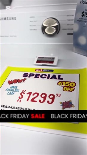 THE BLACK FRIDAY SALE IS ON NOW at City Furniture & Appliances!