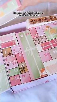 UNBOXING the Sukoshi Mart ADVENT CALENDAR 2024🎁✨💸