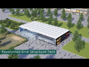 Grid Structure Tent, Revolution Smart Double Decker Structure, Delta Double Decker Modular Tents