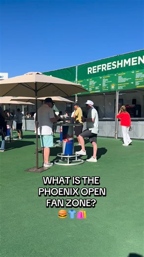 The fan zone is the place to be for all things food, drink and swag at the WM Phoenix Open! Here’s what fans can expect 📋 #thingstodo #TPC #theopen #pga #scottsdale | azfamily 3TV CBS 5