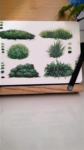 Complete Grass Drawing Series 🖌️🍃| Final Tutorial