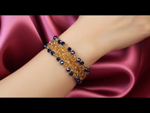 Easy Beaded Bracelet Tutorial for Beginners | DIY Jewelry Making #viral #diy #tranding #bracelet
