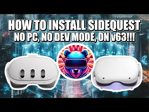 How To Install Sidequest Without A PC for Quest 2/Quest 3 (August 2024)