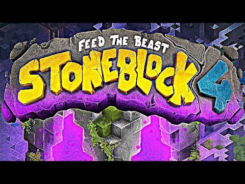 StoneBlock 4 Minecraft Survival (Gameplay No Comentado)
