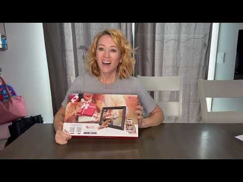 Review of FRAMEO 10.1 Inch Smart WiFi Digital Photo Frame 1280x800 IPS LCD Touch Screen