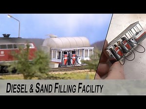 Building a diesel and sand filling facility